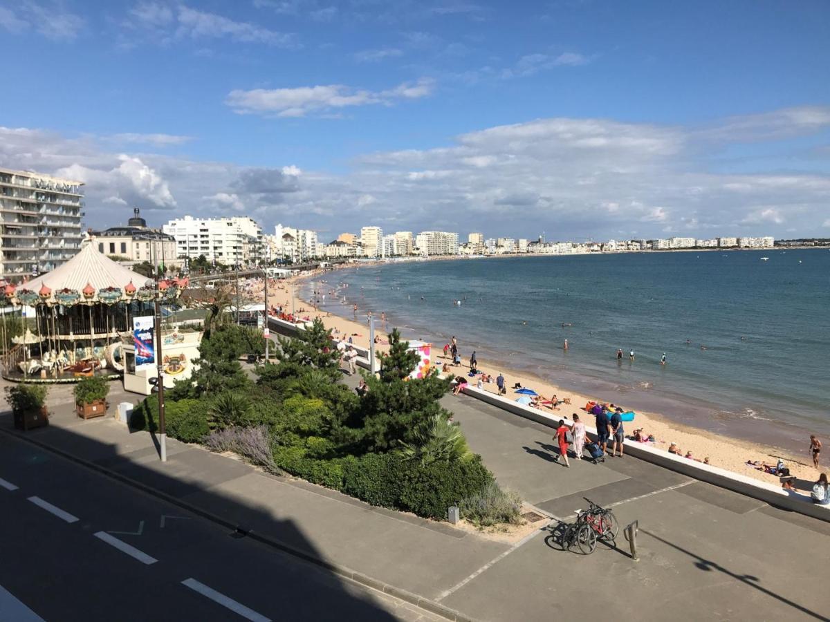 Appartement T2 Face Plage Avec Balcon, Cuisine Equipee Et Tv - Fr-1-92-908 Les Sables-dʼOlonne Exteriér fotografie